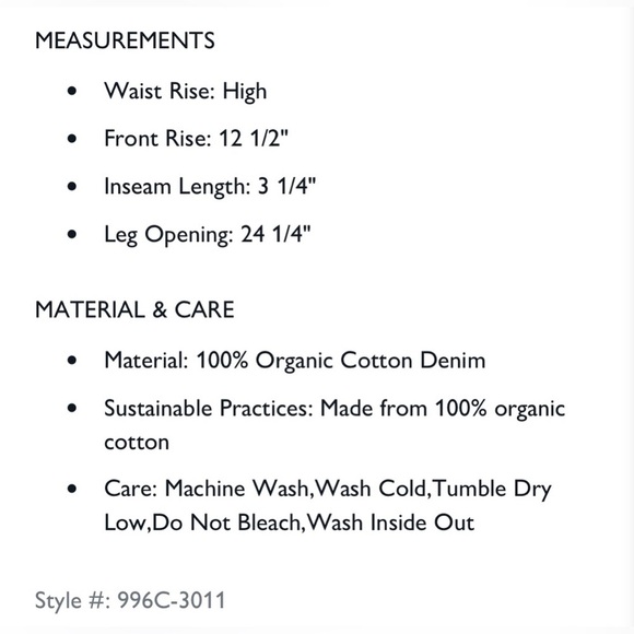 Citizens of Humanity Marlow Shorts Size 28 NWT - Picture 4 of 13